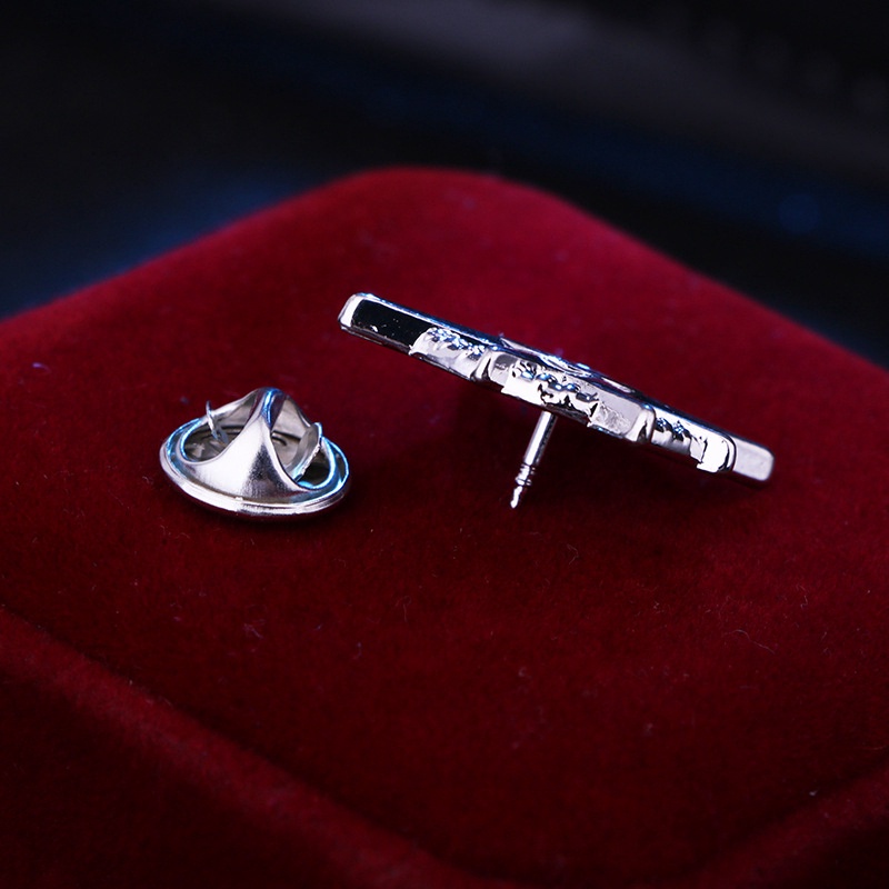 Ghim cài áo EFAN kiểu mỏ neo đính đá thời trang cho nam