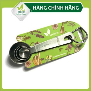 Bộ 4 thìa đong inox cao cấp viethealthy