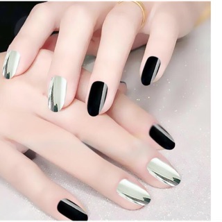 Bộ 24 móng tay giả dài đầu tròn