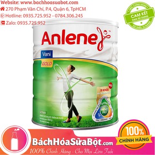 Combo 2 Lon Sữa Bột Anlene Gold Movepro Hương Vani (Dành cho người trên 40 tuổi) - 800g