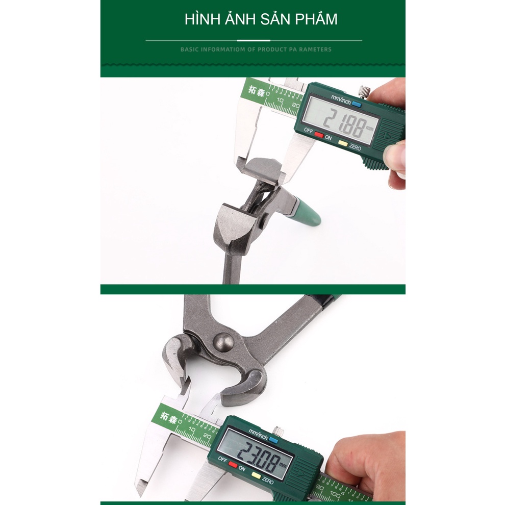 Kìm nhổ đinh, càng cua, cắt đinh TUOSEN