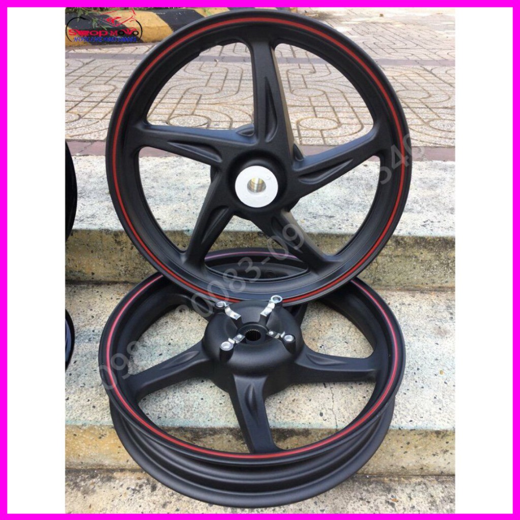 Vành 5 chấu độ nhập lắp sh Việt Nam 2012-2019