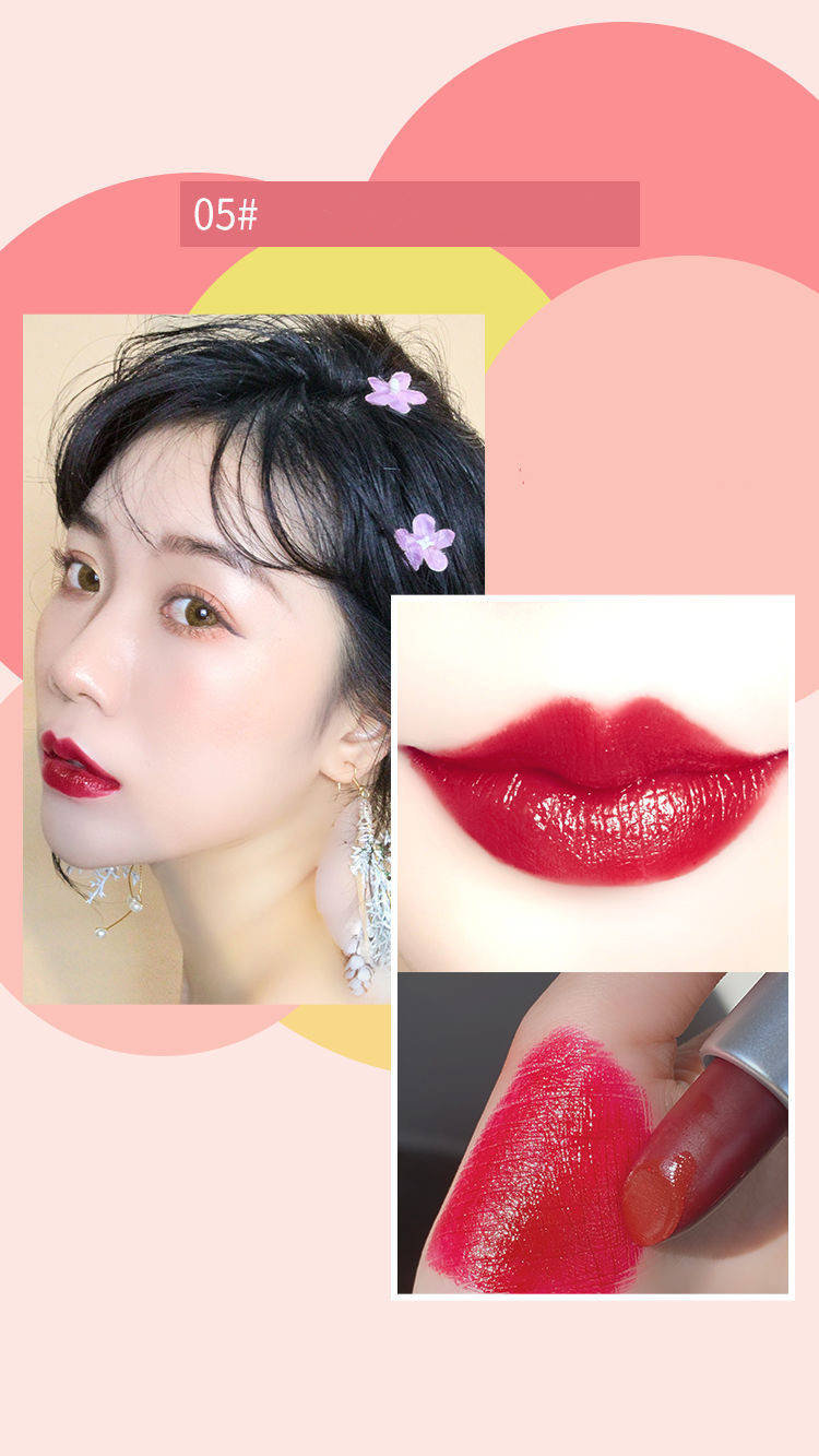 【Set 5 Cây】Siêu Hot Son Kem Lì dưỡng ẩm không phai màu | BigBuy360 - bigbuy360.vn