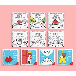 Sách - ehon nhật bản - combo 10 cuốn - maru - giri 2