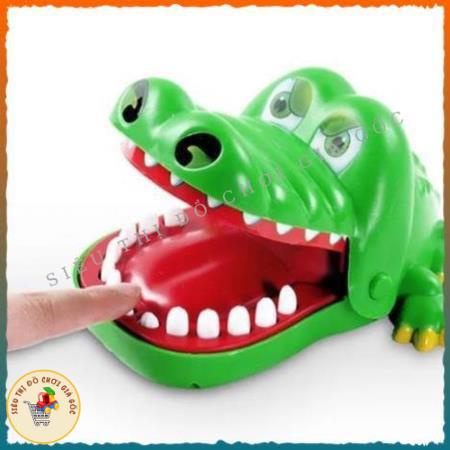 Đồ chơi khám răng cá sấu, trò chơi cá sấu cắn tay hàng loại 1 size lớn siêu to