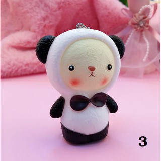 Móc khóa Gấu Thỏ đội nón dễ thương