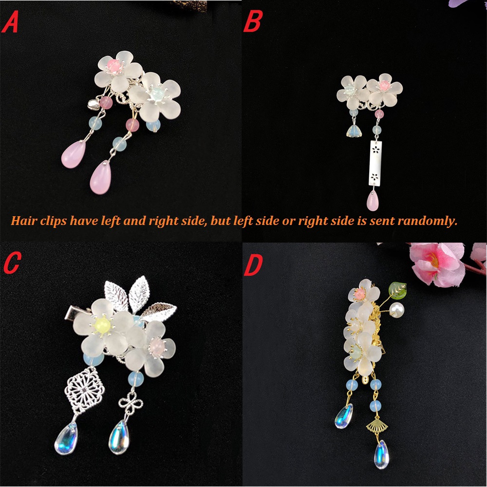 Kẹp tóc rời tua rua phong cách cổ điển thanh lịch dành cho nữ