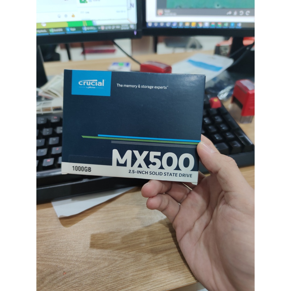 [Mã SKAMELW245 giảm 10% đơn 250K] Ổ cứng gắn trong SSD Crucial MX500 500GB 2.5 inch Sata III Chính Hãng Crucial | WebRaoVat - webraovat.net.vn