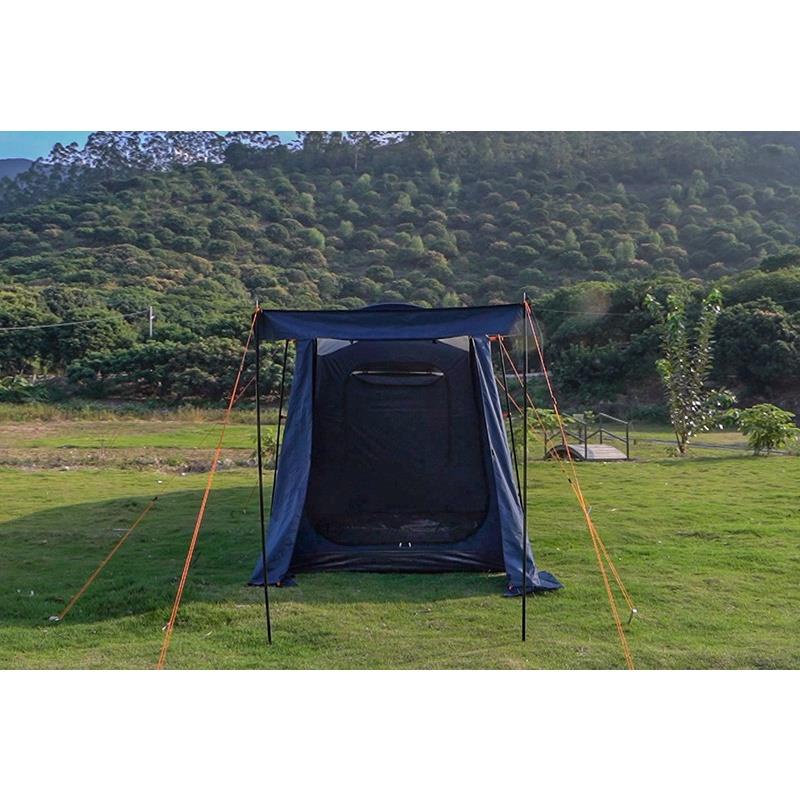 Xe Địa Hình SUV Ngoài Trời Đuôi Xe Có Mái Hiên Che Nắng Bên Xe Lều Chống Muỗi Chống Muỗi