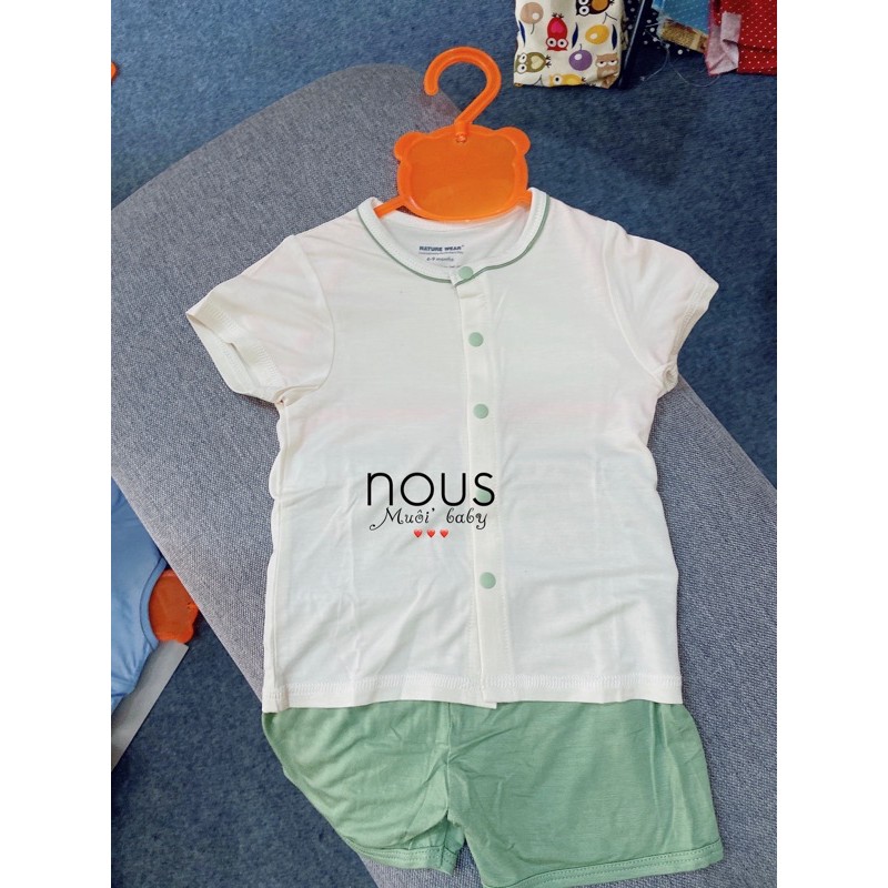 set 2 bộ quần áo cộc nature wear