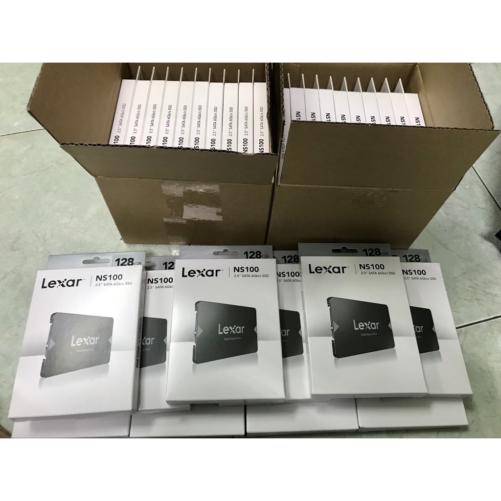 Combo 5c ổ cứng SSD 128GB Lexar- mới nguyên Seal- BH 36 tháng (445k/1c) | BigBuy360 - bigbuy360.vn