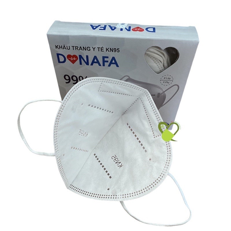 Khẩu trang y tế 5 lớp KN95, N95 Donafa