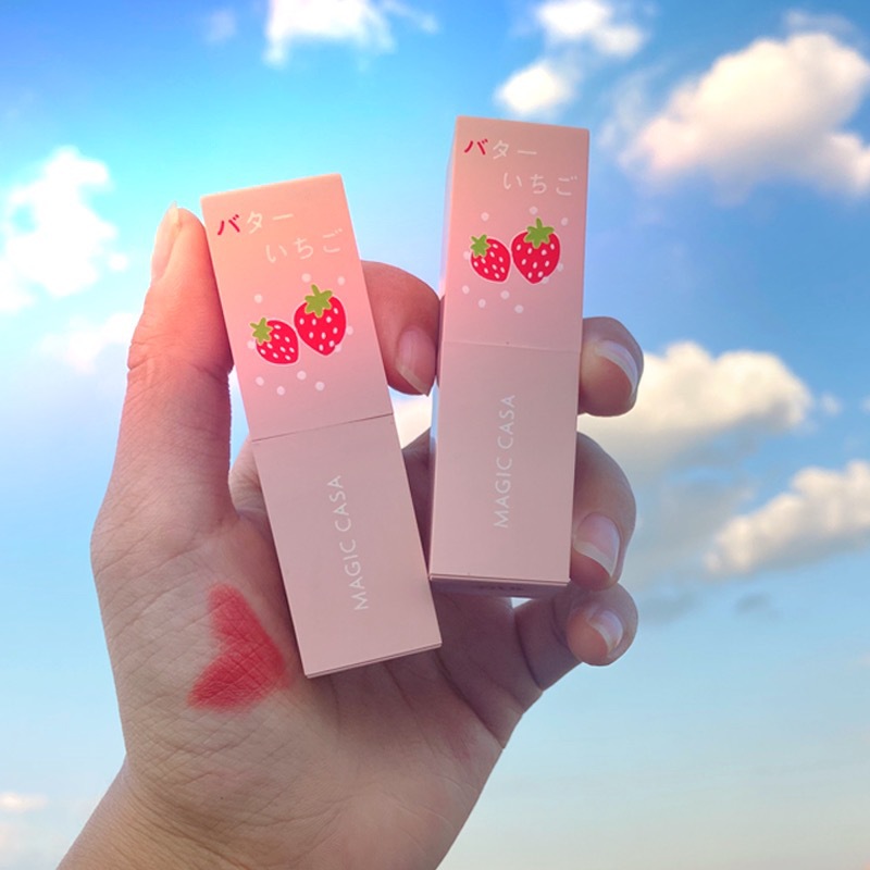 (Hàng Mới Về) Son môi nhung mịn MAGIC CASA bền màu chống thấm nước độc đáo 6 màu tuỳ chọn | BigBuy360 - bigbuy360.vn