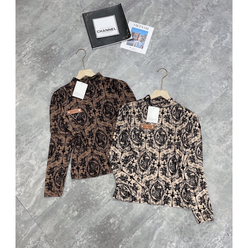 Áo hoa ren lưới siêu xịn sò