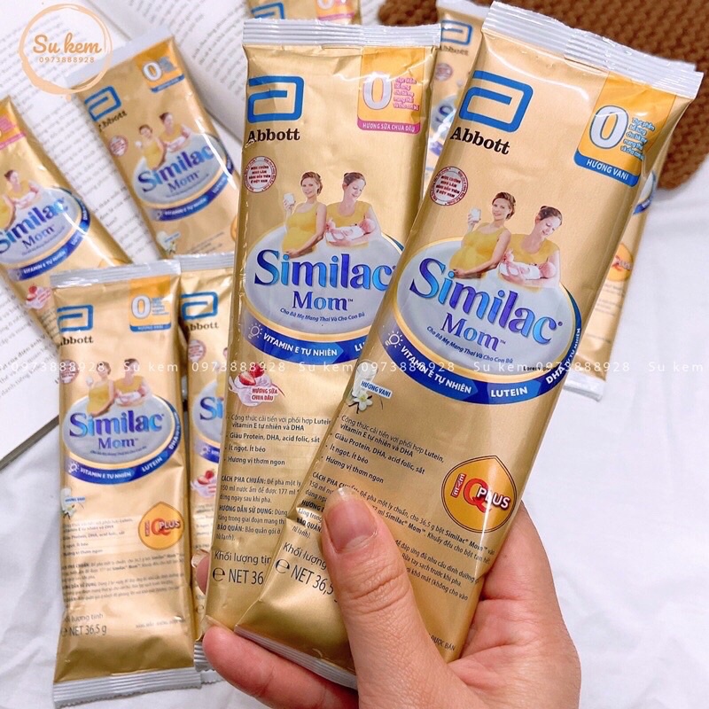 SỮA BẦU SIMILACMOM DẠNG GÓI 36,5G VỊ VANI