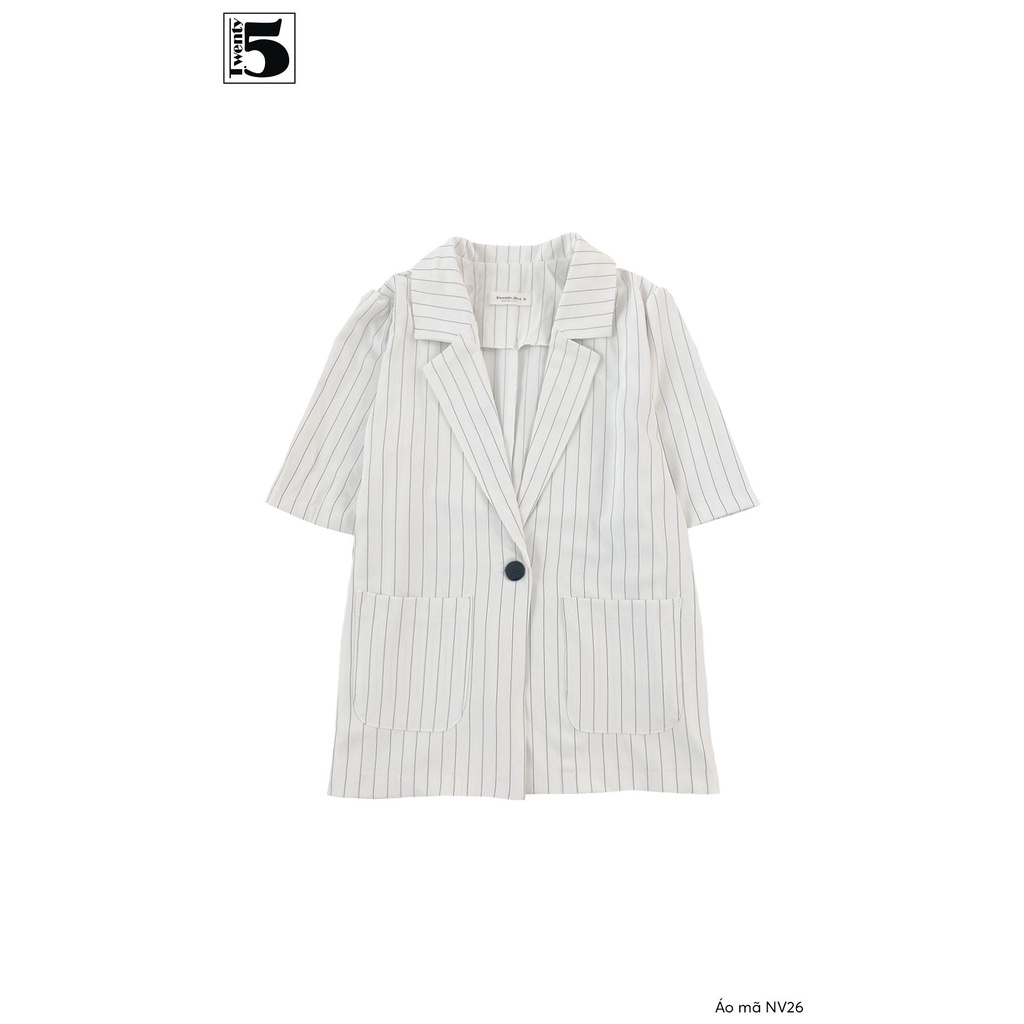 Áo vest nữ công sở tay ngắn Twentyfive NV26
