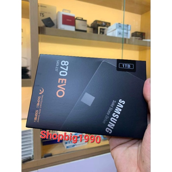 Ổ Cứng SSD Samsung 870 EVO 500Gb/ 1Tb 2.5inch SATA3 -Bảo hành 5 năm