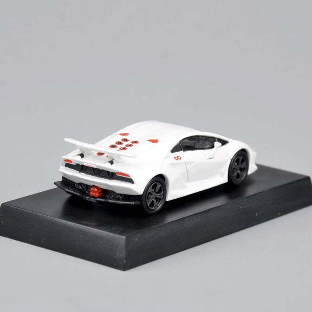 Mô hình xe hơi Lamborghini Sesto Elemento màu trắng độc đáo tỉ lệ 1:64