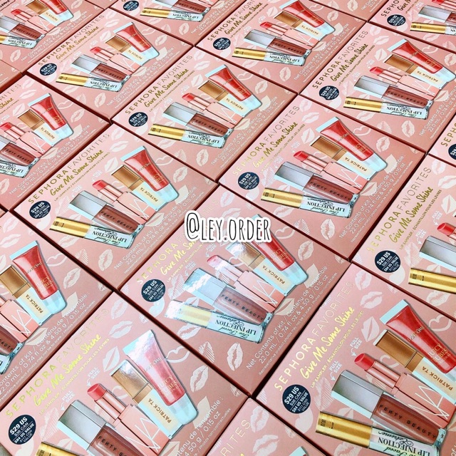 Set son dưỡng+gloss Sephora Favorites 2 món Full Size