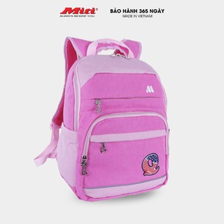 Balo Học Sinh MITI BL1053 Màu Cực Bền Siêu Nhẹ Chất Liệu Cao Cấp Trượt Nước Tốt