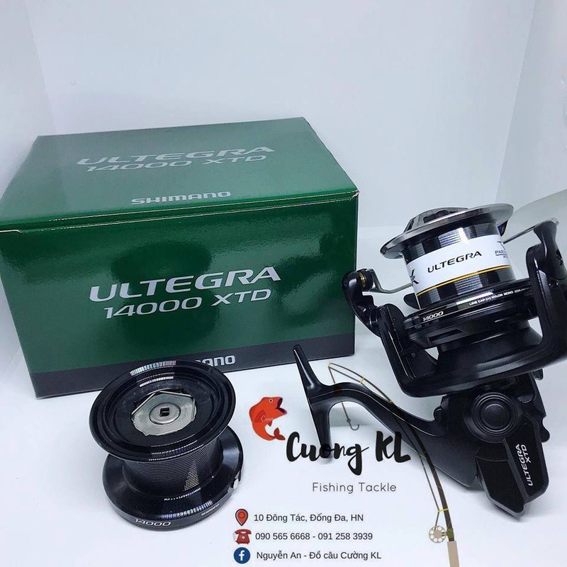 Máy câu cá Shimano Ultegra 2 lô 1400 XTC Ci4 - XSD- XTD