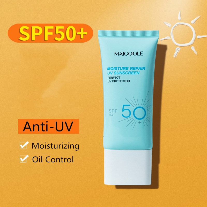 Kem chống nắng MIXDAIR SPF50 PA+++ chống UV dưỡng ẩm điều dầu làm trắng da mặt 30/60ml