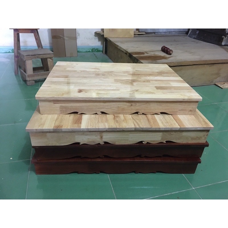 Bệ kê đặt ban thần tài khổ lớngỗ tự nhiên 100%cao cấp