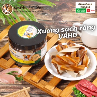 Xương xoắn gặm sạch răng cho chó Yaho hộp 165g