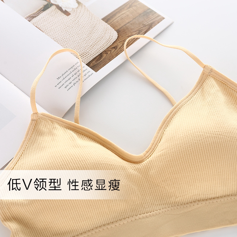 Áo bra thể thao mỏng không gọng dây mảnh chất lượng tốt cho nữ 40-60kg