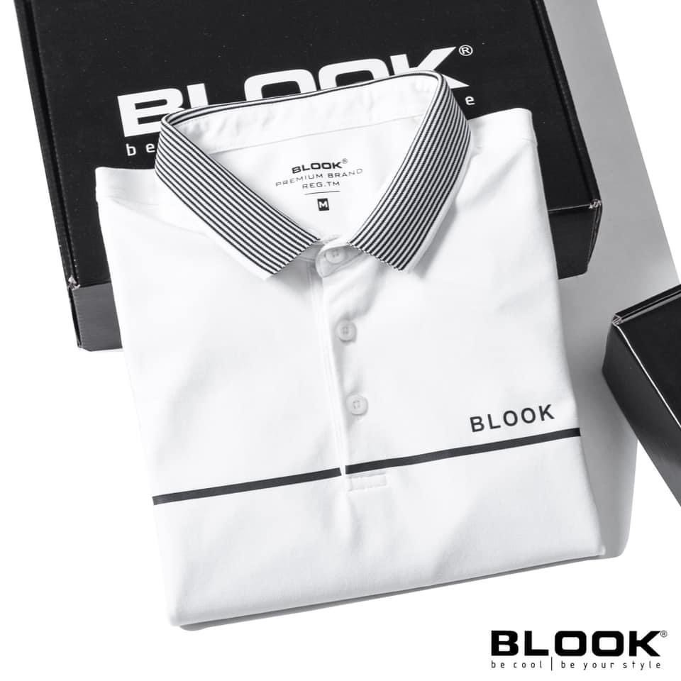 Áo polo nam slimfit BLOOK chất vải thun cá sấu cotton co giản phối kiểu trẻ trung 43833  (HÌNH THẬT) | BigBuy360 - bigbuy360.vn