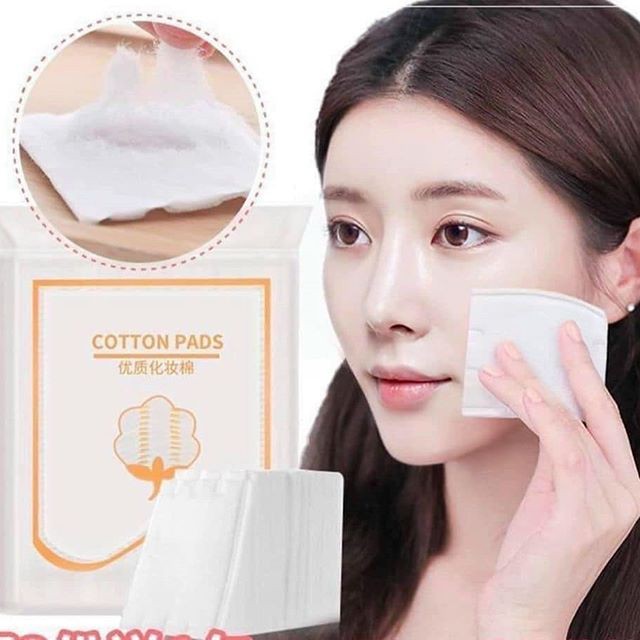 Bông TẩyTrang Cotton Pads 222 Miếng MINISHOP H079