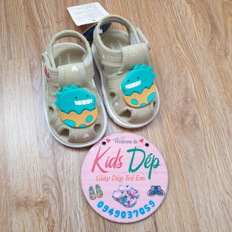 Mẫu mới cheerful mario giày sandal tập đi có kèn cho bé 6-24m - ảnh sản phẩm 8