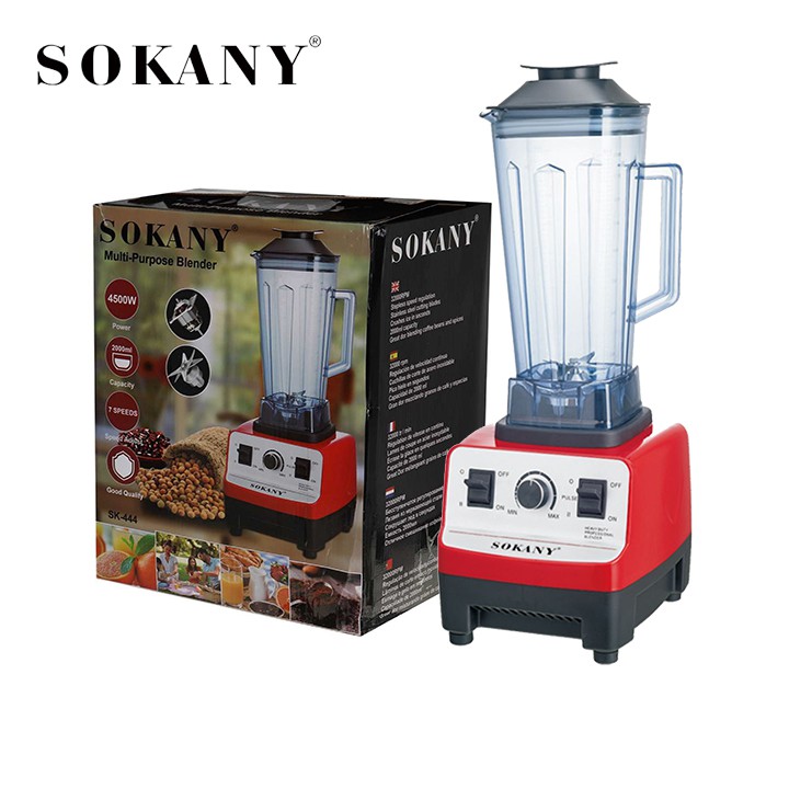 Máy Xay Sinh Tố Công Nghiệp Sokany 4500W Nhập khẩu chính hãng