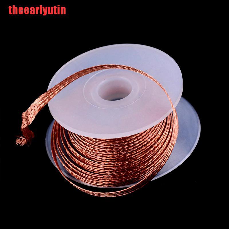 UTIN 1PC 3.0mm 1.5M 3.0M Desoldering Braid Solder Remover Wick Wire Repair Tool New