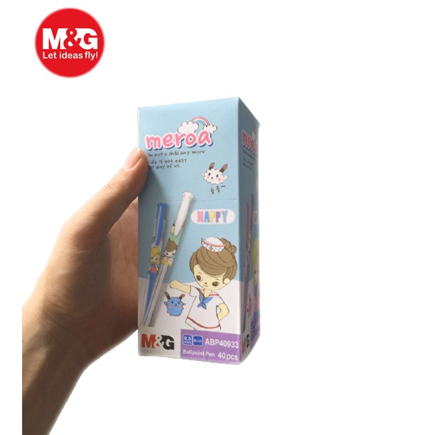 5 cây bút bi Cô gái ABP40902 0.5mm cực kỳ Cute