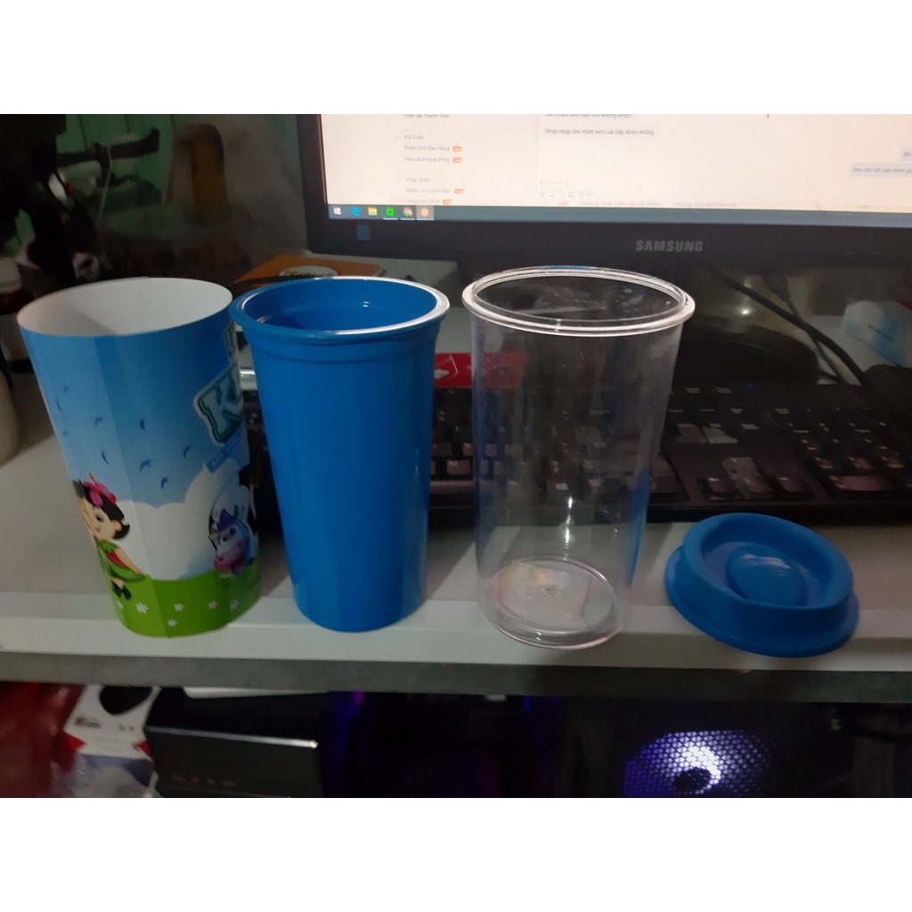 Ly nhựa 2 lớp cách nhiệt KUN ĐCBĐ