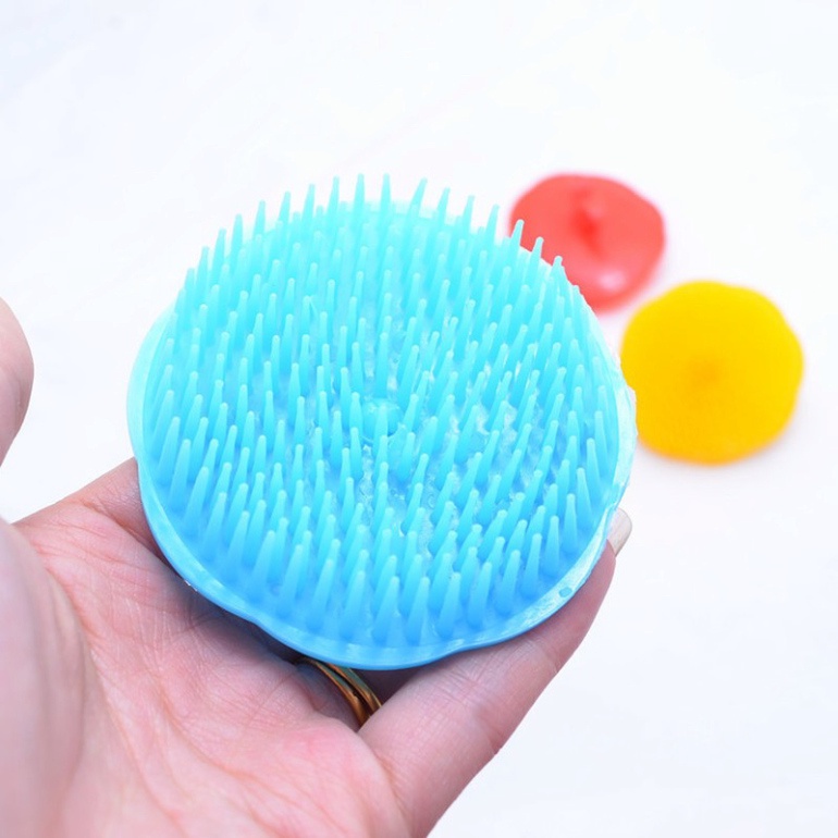 Lược Gội Massage SiliconFREESHIPLược gội massa Silicon,Tắm ,Gội Đầu Massage Làm Sạch Da Đầu Tiện Dụng