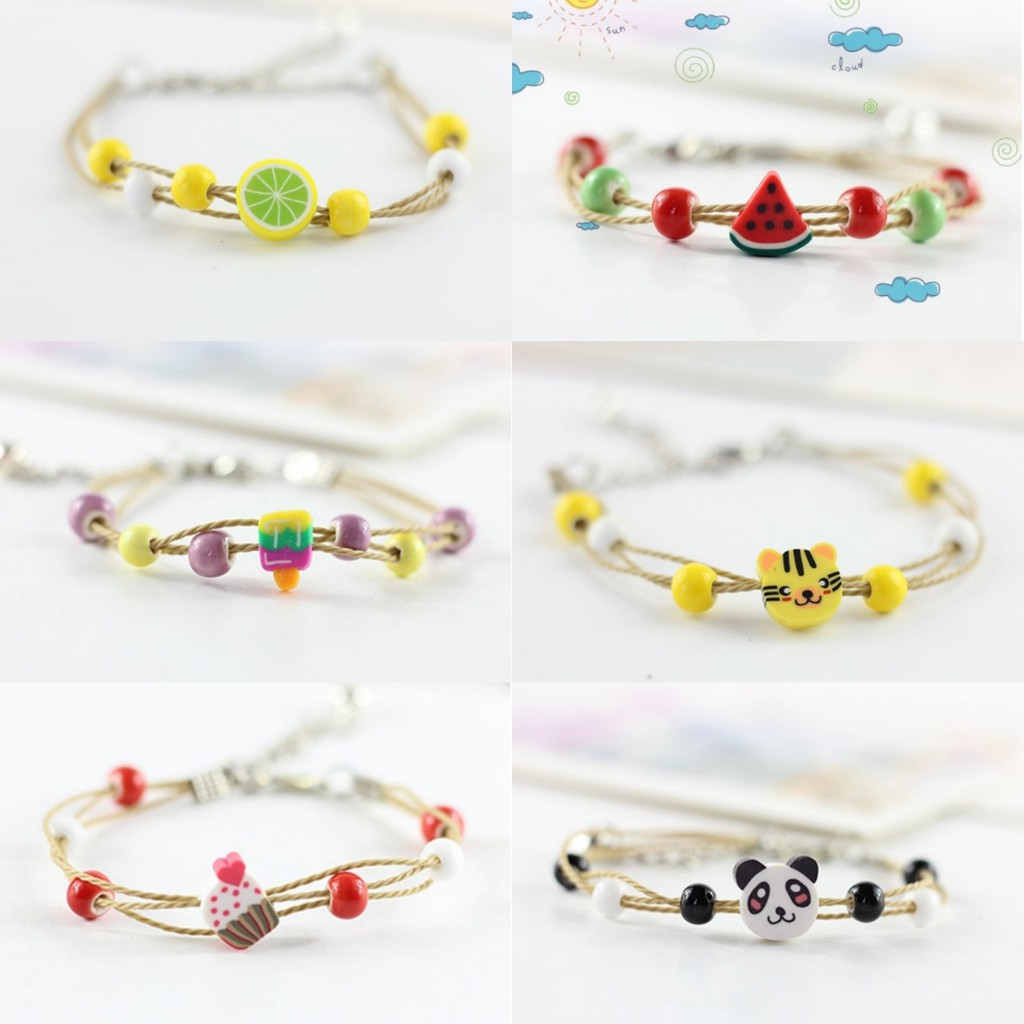 Vòng Tay Gốm Dễ Thương Nhiều Mẫu