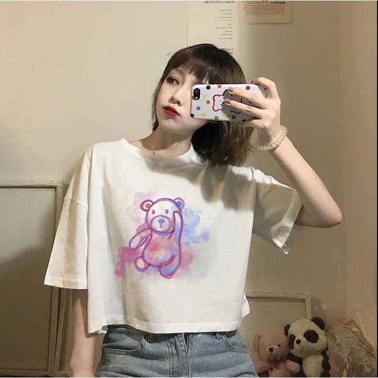 Áo Croptop Bò Sữa