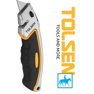 Dao Rọc Giấy Utility Knife TOLSEN 30019 Tặng 6 Lưỡi SK5