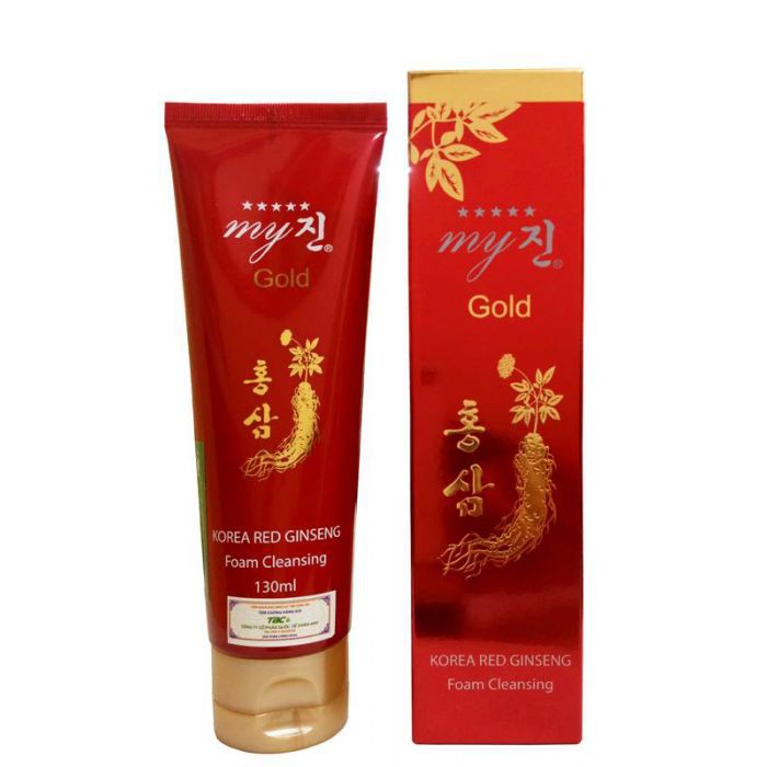 Sữa Rửa Mặt Hồng Sâm Đỏ My Gold Korea Red Ginseng Foam Cleansing