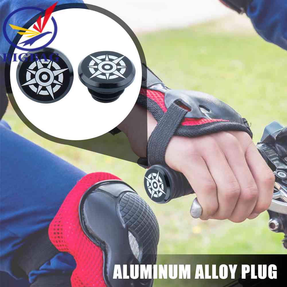 Set 2 Nút Gắn Tay Lái Xe Đạp MTB Bằng Nhôm