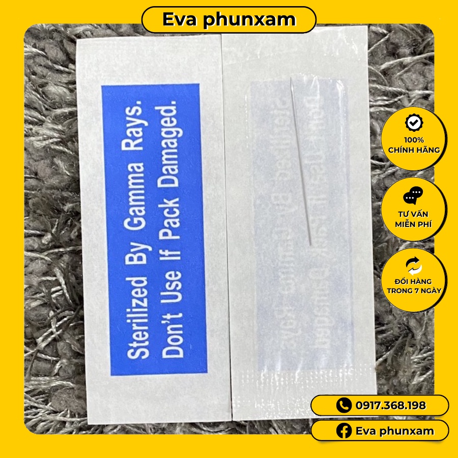 [1 Hộp 500 Kim] Kim 1 Ngăn ,Kim 3 Ngắn Dùng Cho Máy Thần Thánh, Máy Pro