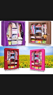 Tủ vải 3 buồng 8 ngăn