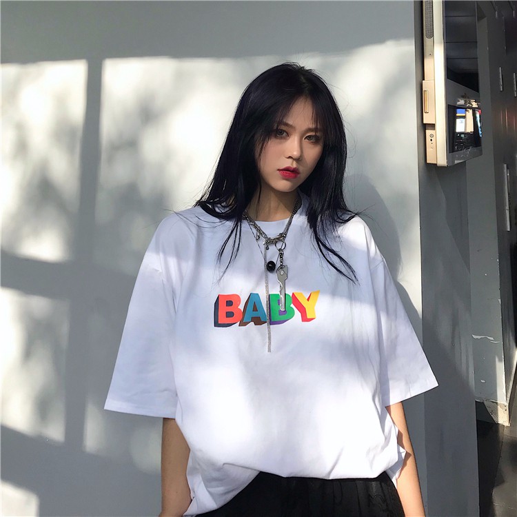 Áo Thun tay lỡ Baby Unisex 100% cotton - Gooan