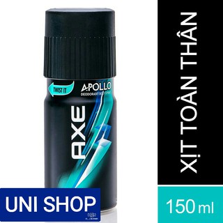 AXE Xịt Ngăn Mùi Toàn Thân Apollo 150ml