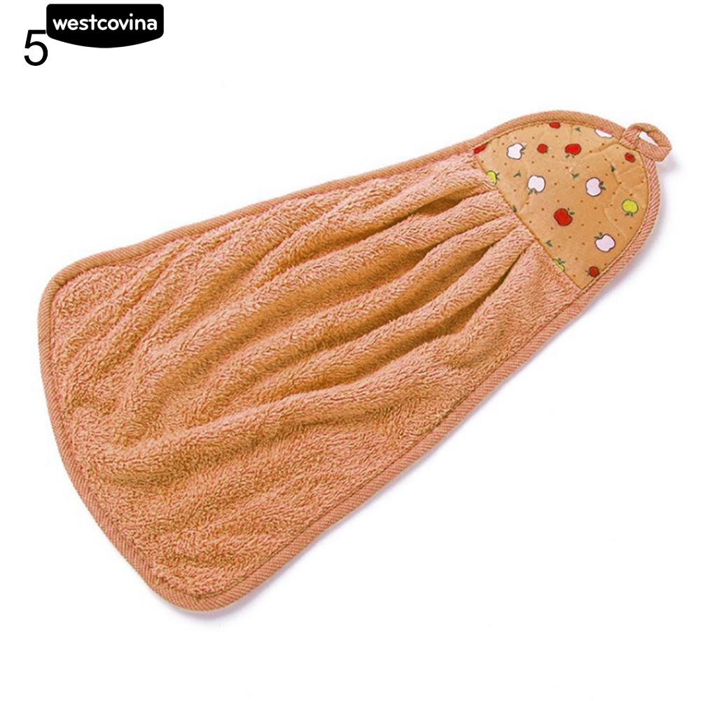 Khăn Lau Tay Treo Tường Mềm Mại Thấm Hút Tốt