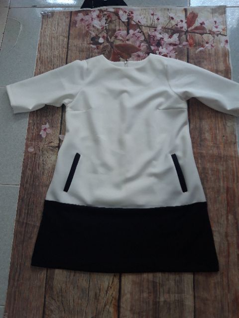 Đầm suông phối