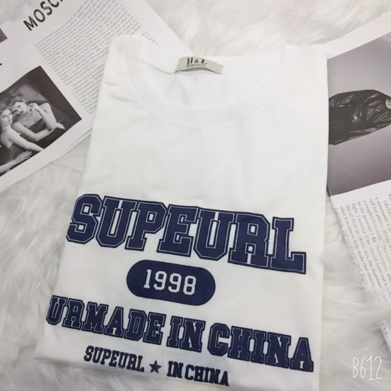 Áo thun tay lỡ nam nữ, áo phông unisex from rộng chất dày đẹp in hình Sup1998