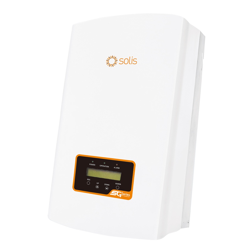 Biến tần hòa lưới bám tải 1 pha công suất 8KW chính hãng SOLIS-1P8K-5G, Bảo hành 5 năm